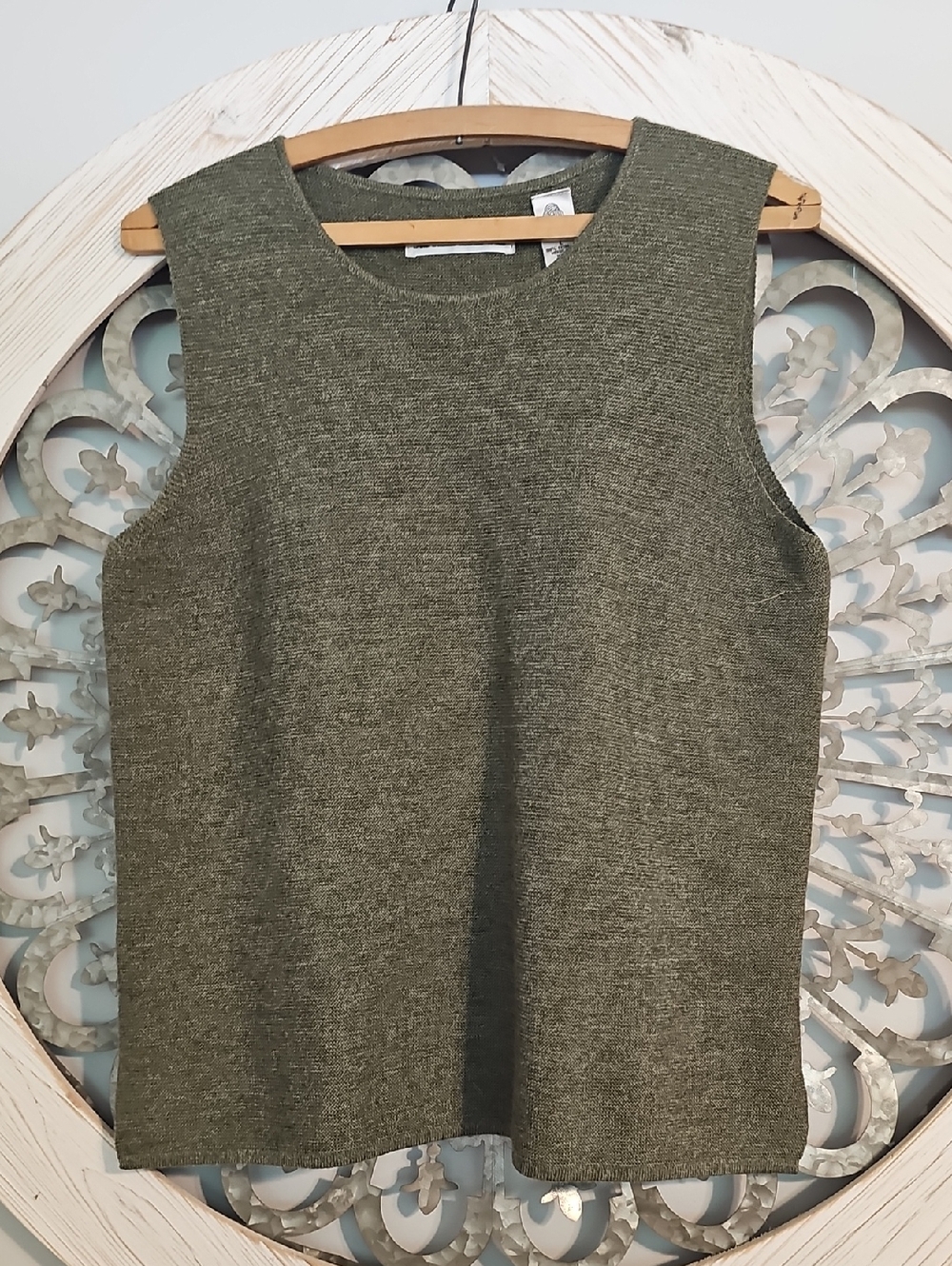 Woolmark Sleeveless Knit Vest